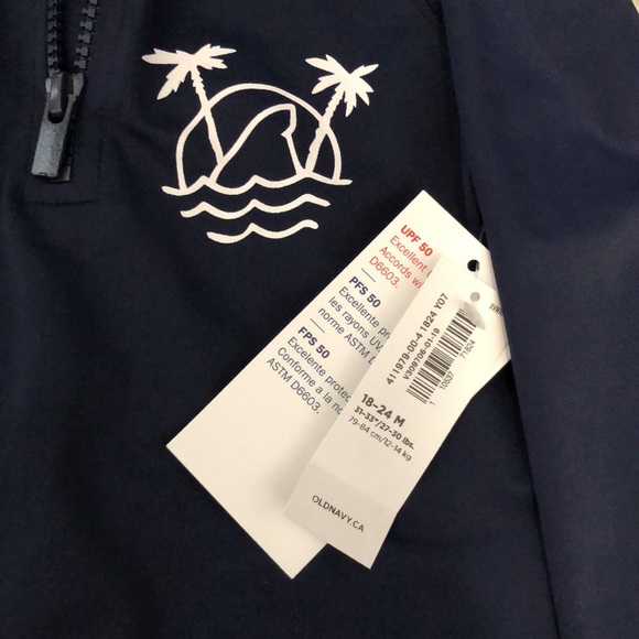 NWT toddler rash guard - Picture 3 of 5